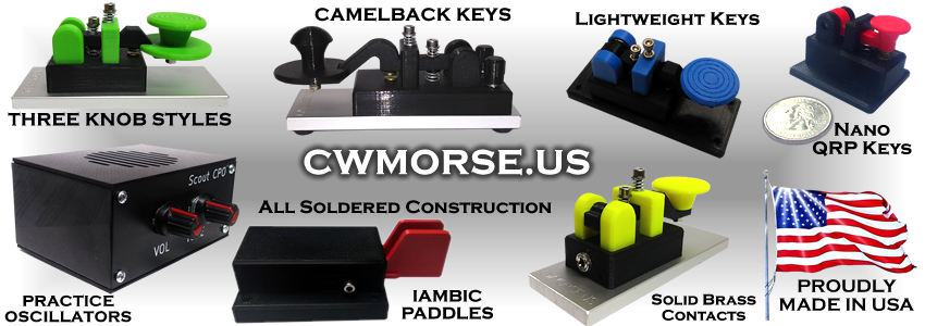 Morse Code Keys Made In The USA – cwmorse.us