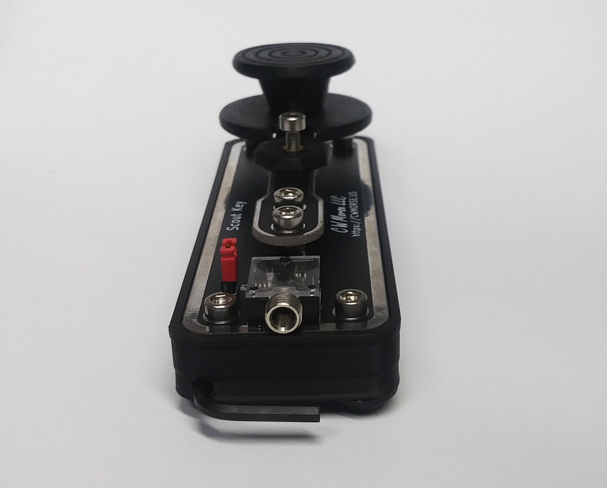 Lightweight PCB Morse Code Straight Key W/ Micro Switch