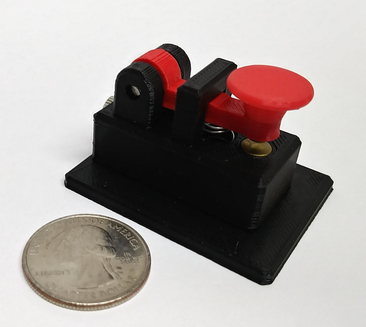 Red Nano QRP Morse Code Key – cwmorse.us