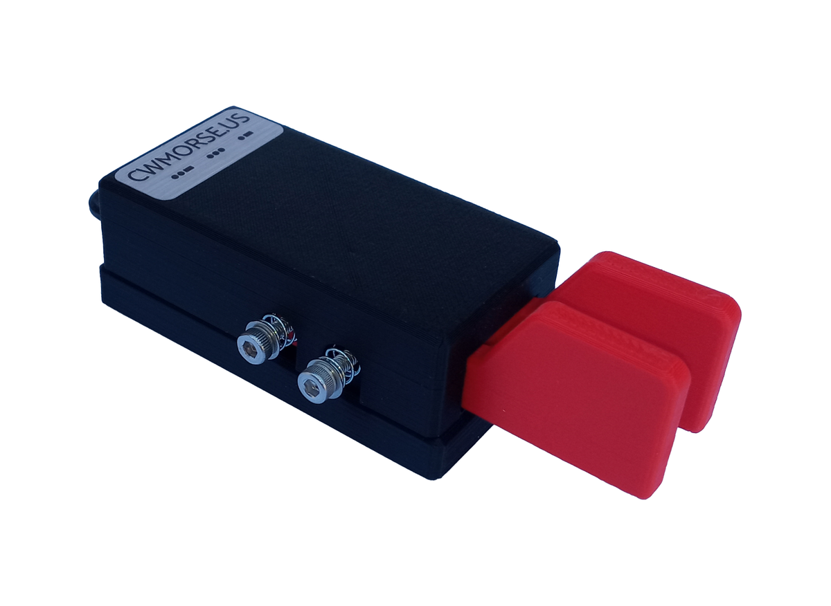 Red Pocket Double Paddle Morse Code Key – cwmorse.us