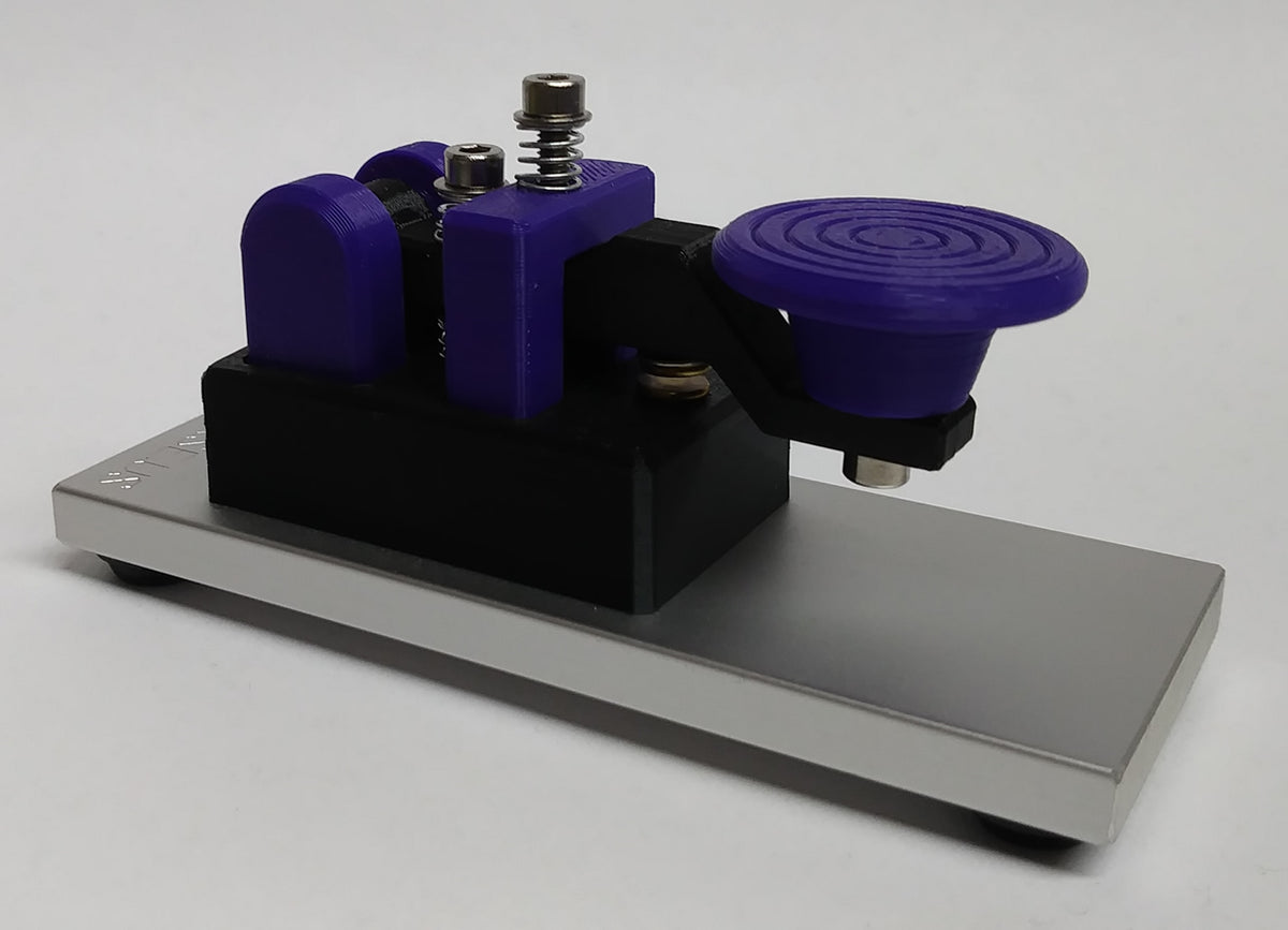 Purple-Morse-Code-Straight-Key