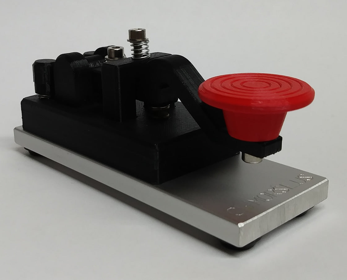 Black And Red Camel Back Straight Key – cwmorse.us