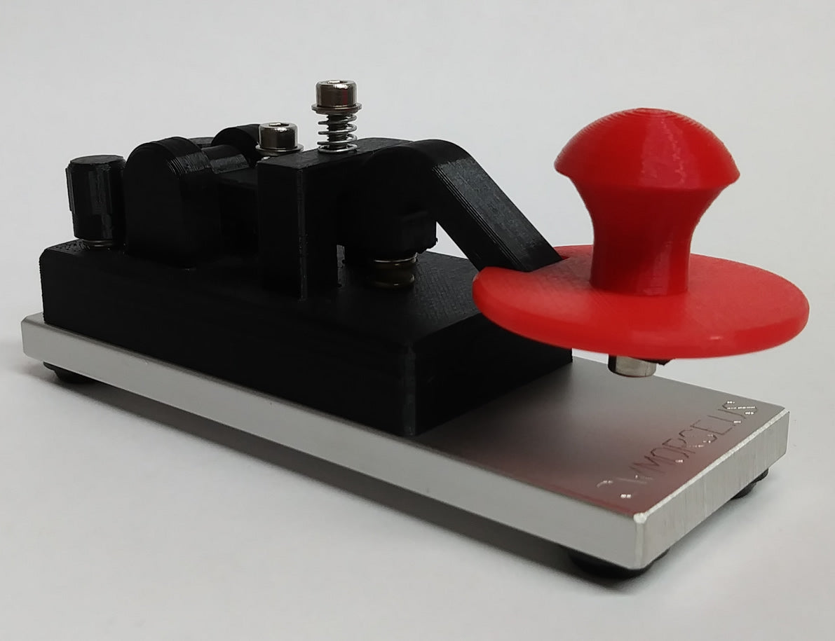 Black And Red Camel Back Straight Key – cwmorse.us