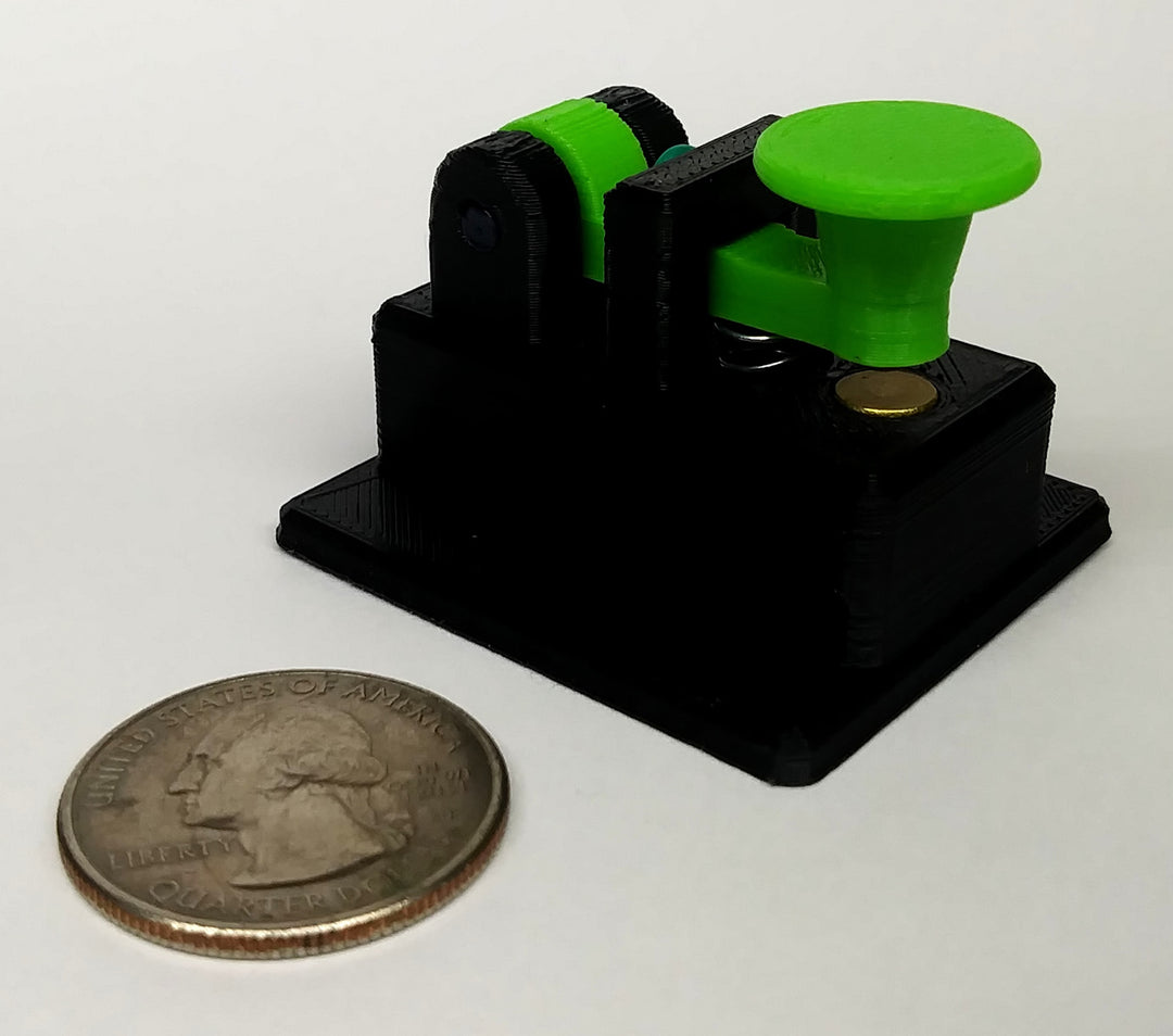 Green Nano QRP Morse Code Key – cwmorse.us