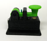 Green Nano QRP Morse Code Key