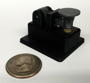 Grey Nano QRP Morse Code Key