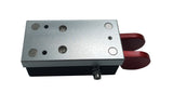 CNC Machined Aluminum Pocket Double Paddle Key