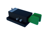 Green Lightweight Double Paddle Morse Code Key
