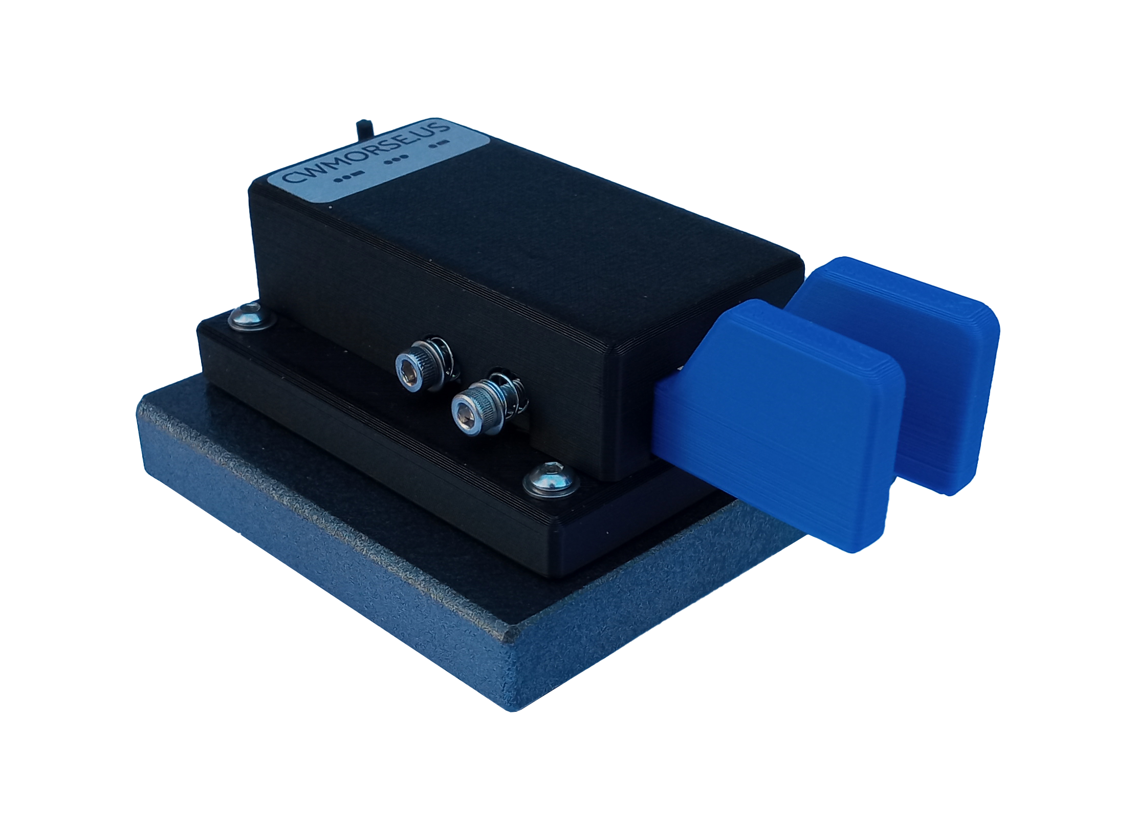 CW Morse Double Paddle Morse Code Key