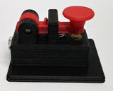 Red Nano QRP Morse Code Key