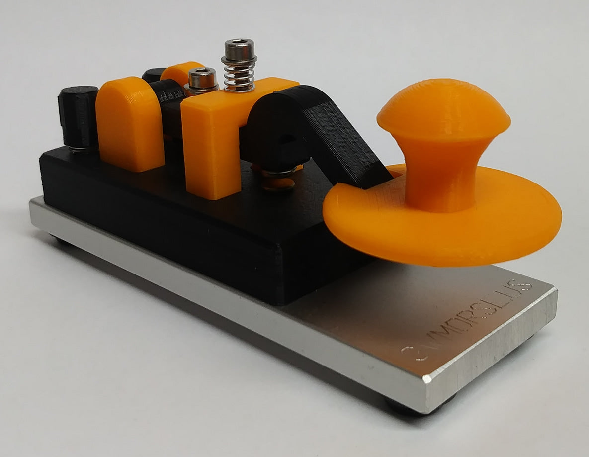 CW Morse Camel Back Straight Key - Thumbnail 4