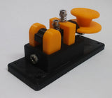 Lightweight Orange Micro Morse Code Key