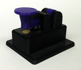 Purple Nano QRP Morse Code Key