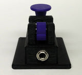 Purple Nano QRP Morse Code Key